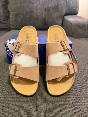 Birkenstock Arizona Suede Clogs in Mud UNISEX EU 42 US MENS 9 WOMENS 11